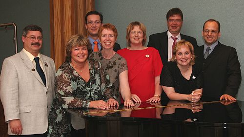 von links:  Norbert & Petra Garbe, Willem-Jan van den Eijkhof, Lies van Mullem,  Monja Bülow, Andreas Gellert, Amy & Ralph Stadter